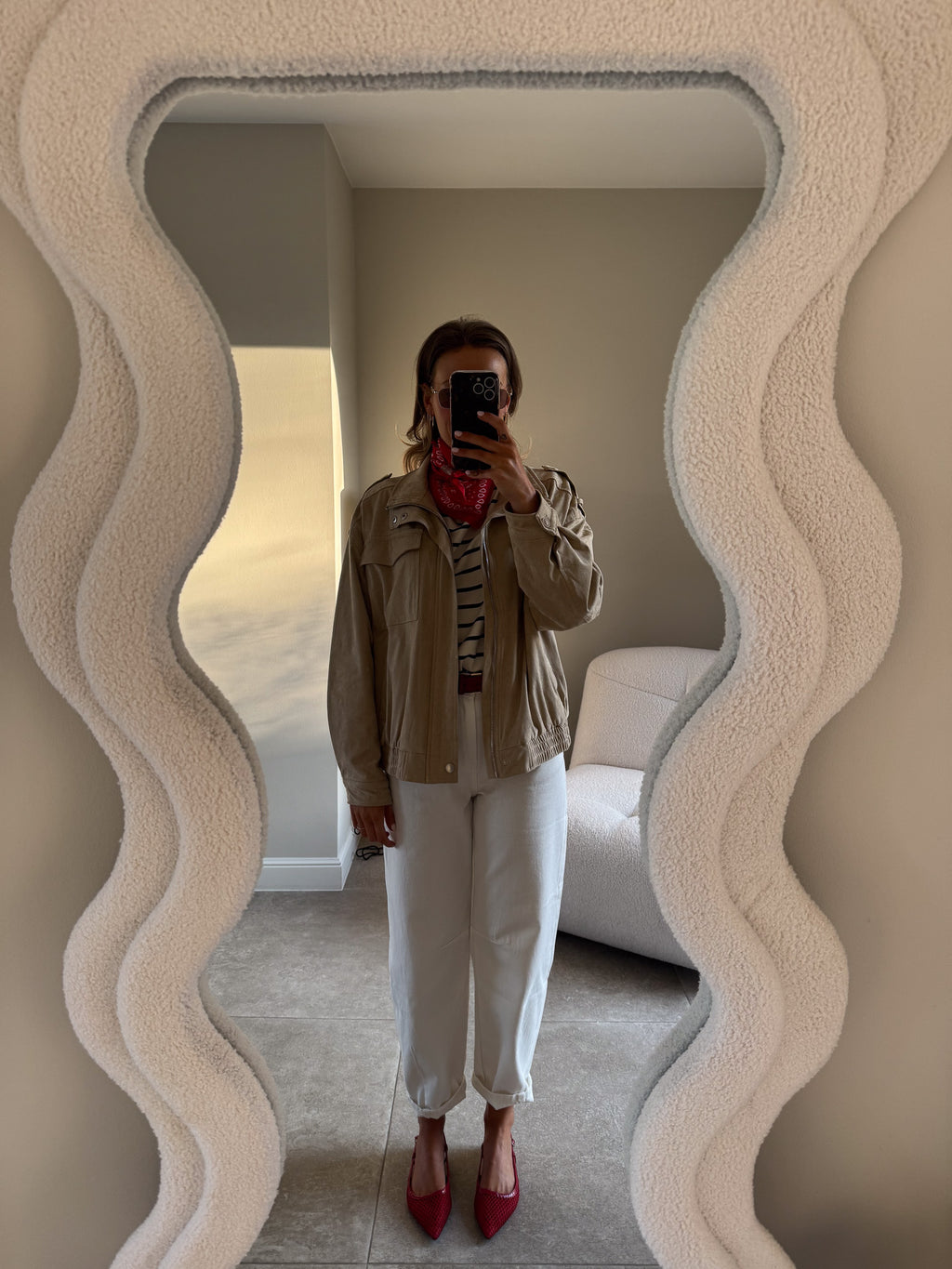 Florien balloon jeans wit