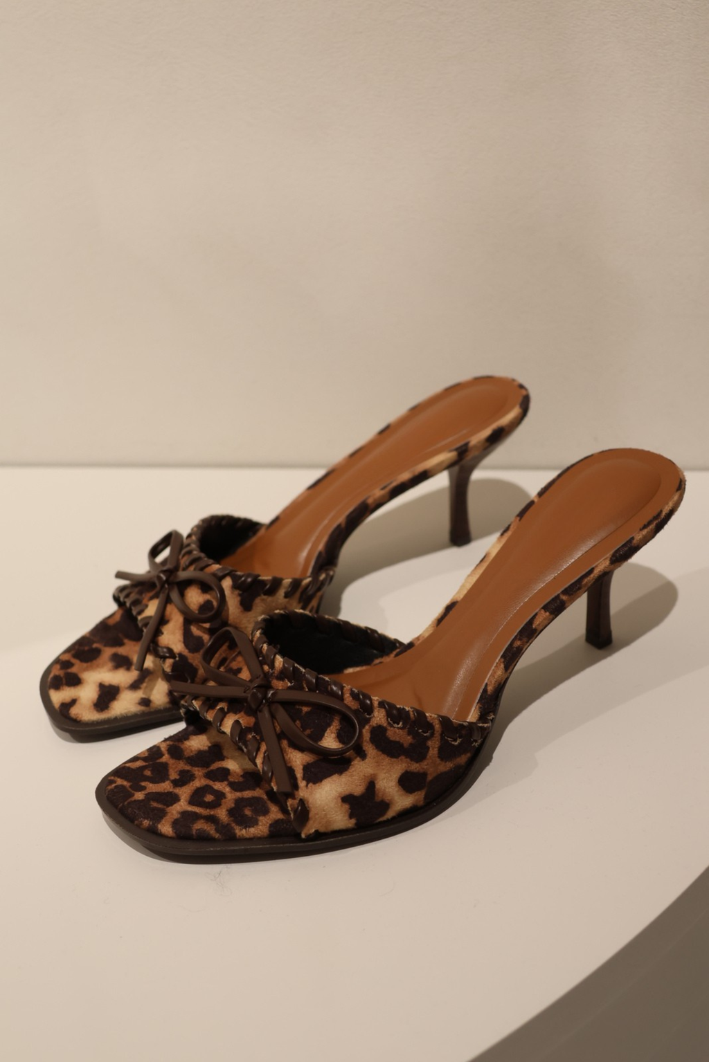 Lotte leopard sandaal
