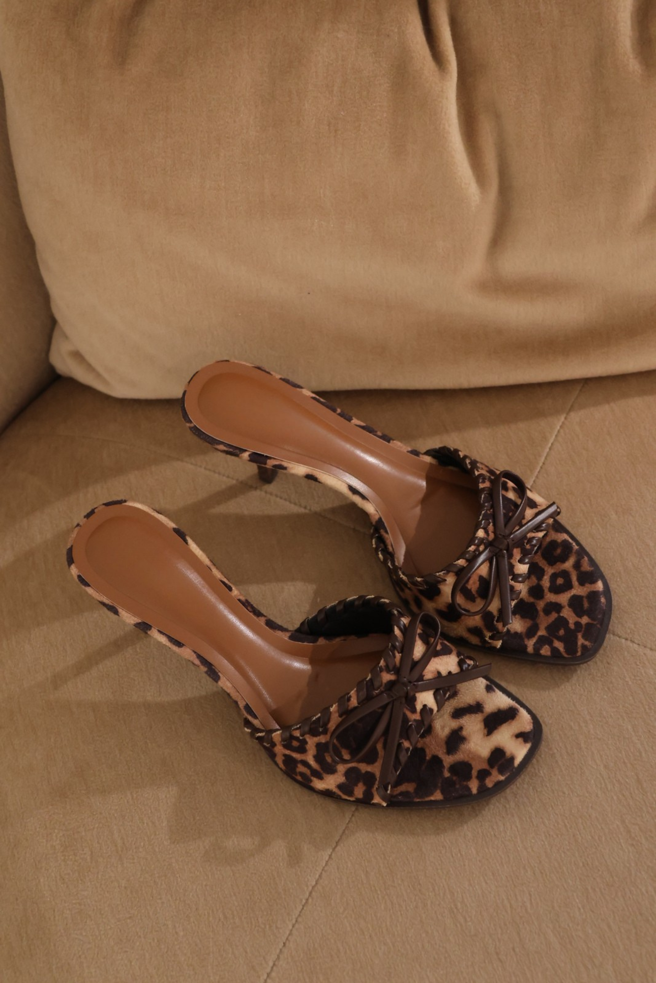 Lotte leopard sandaal