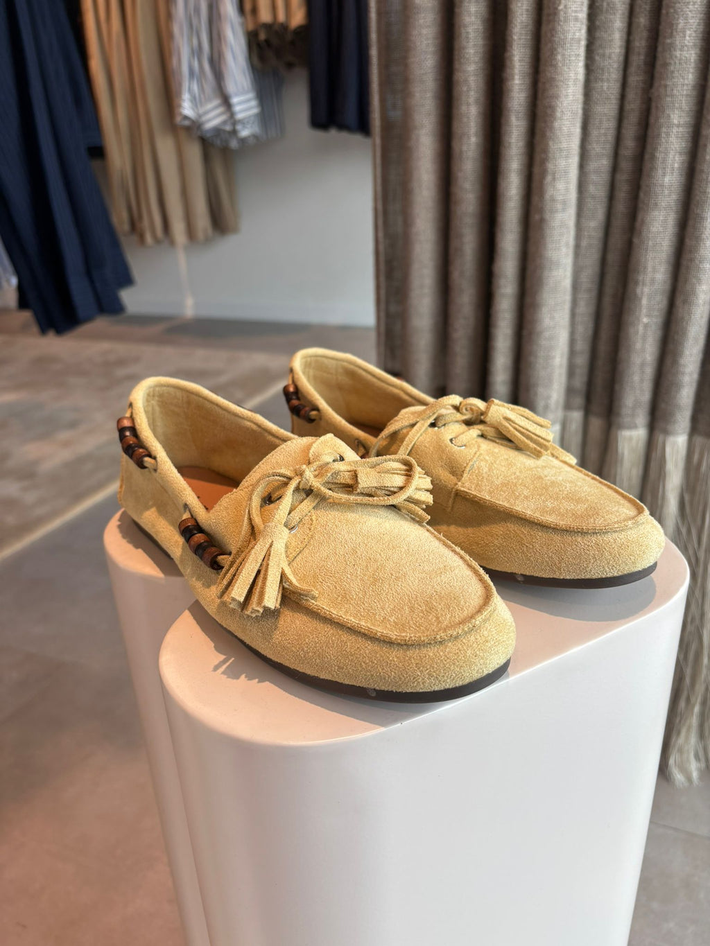 Polly loafers geel