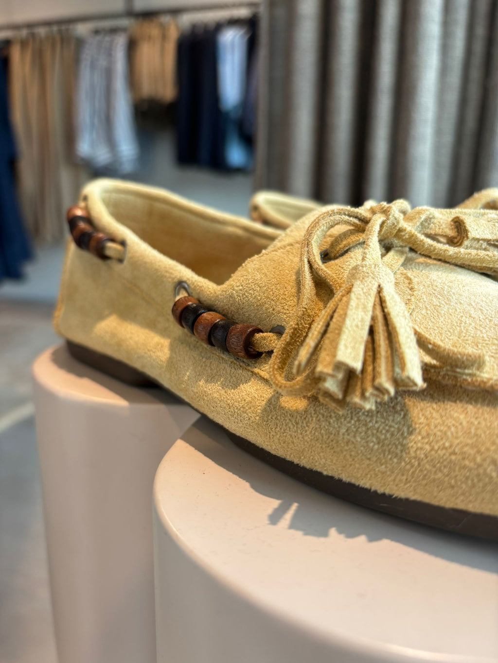 Polly loafers geel