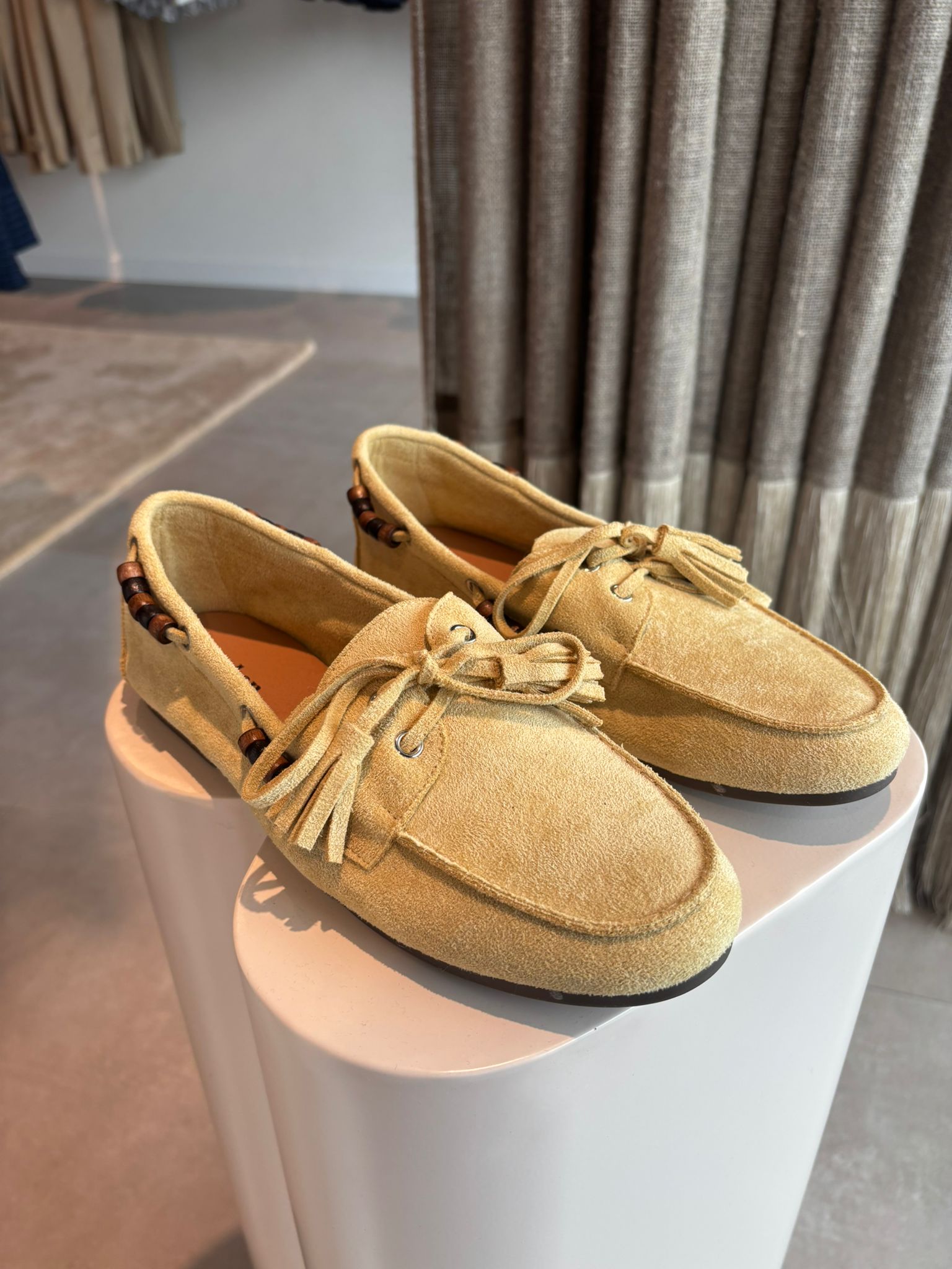 Polly loafers geel