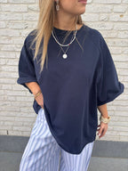 Gulia oversized T-shirt marine