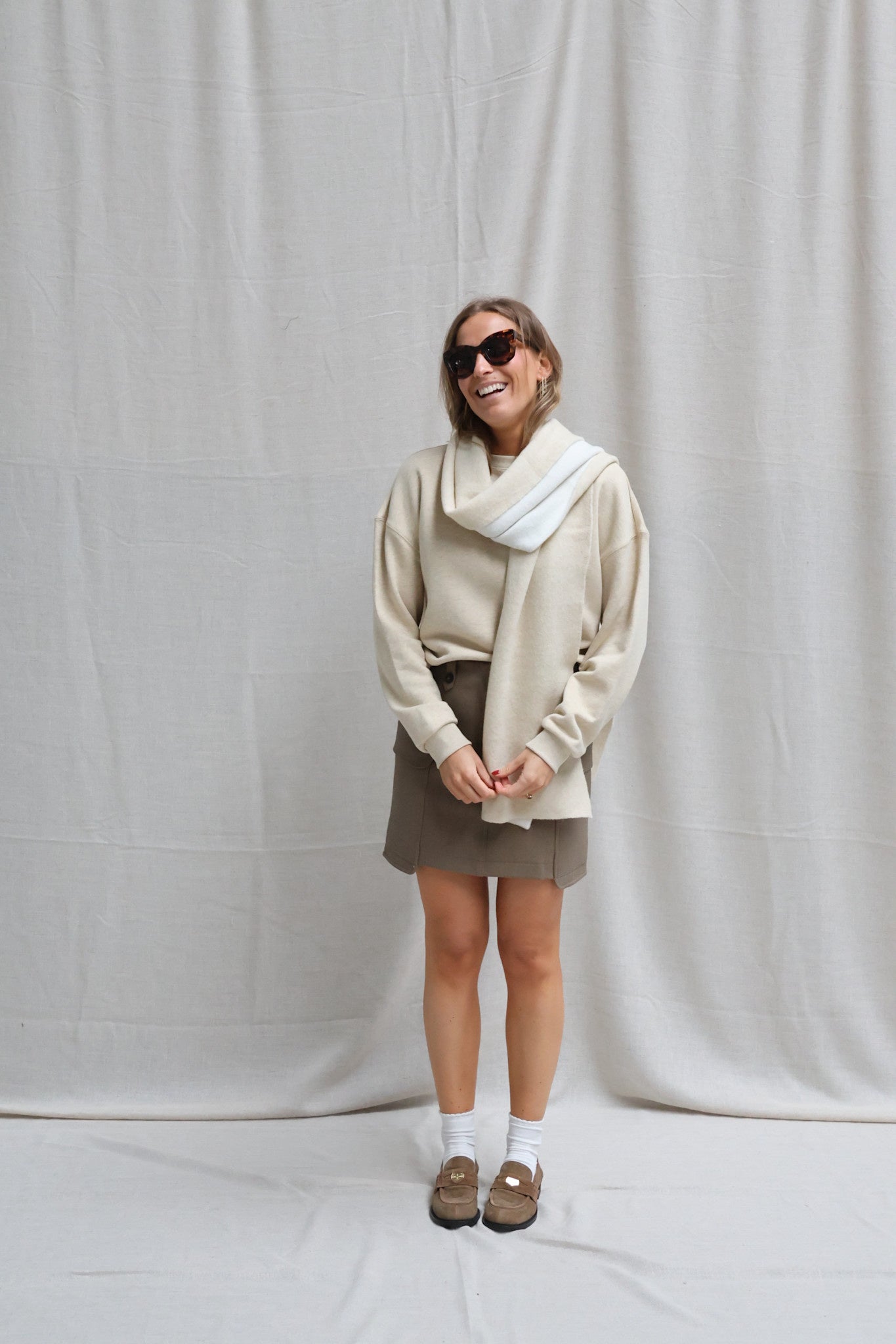 Justine sweater soft camel