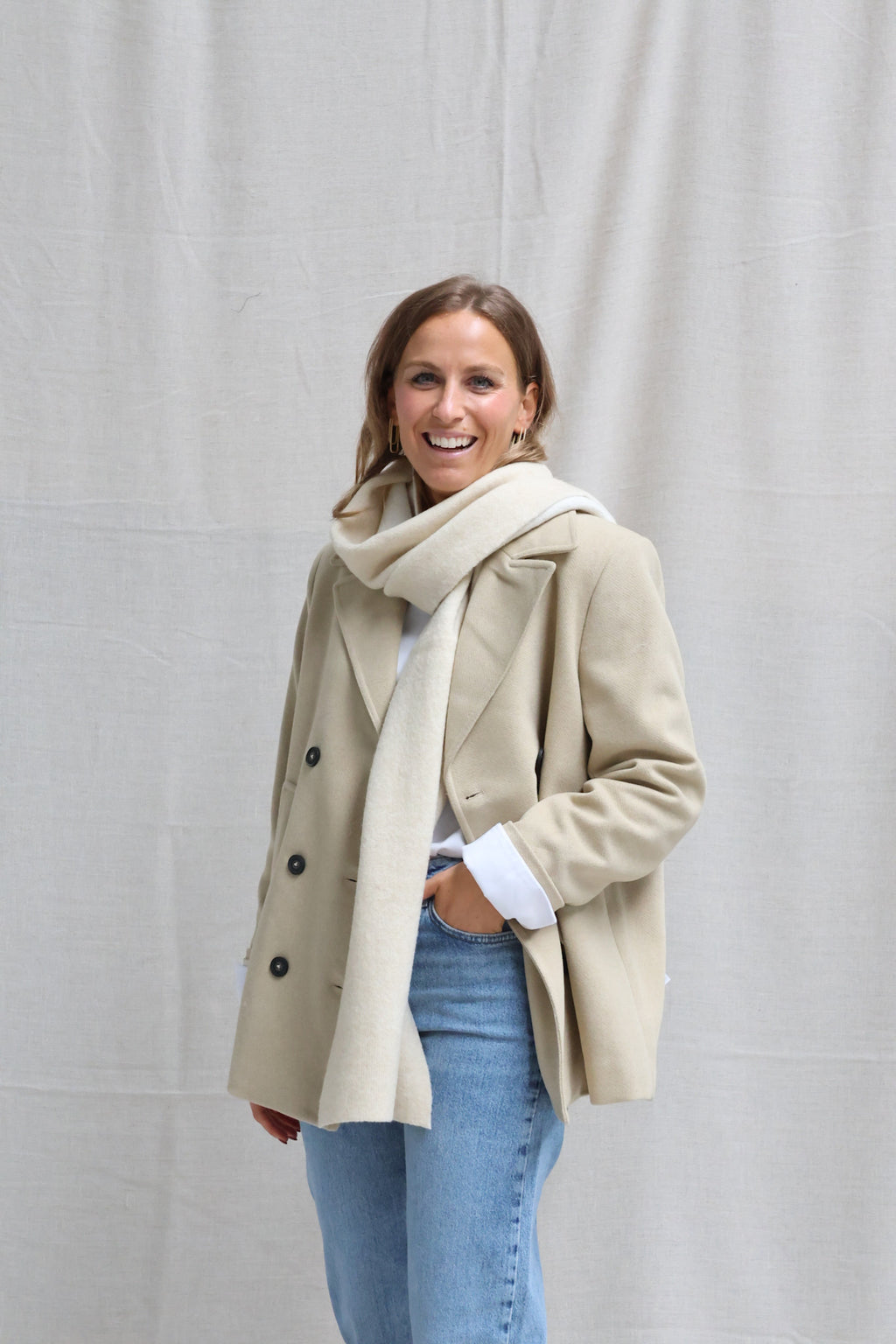 Ayla detail longsleeve white