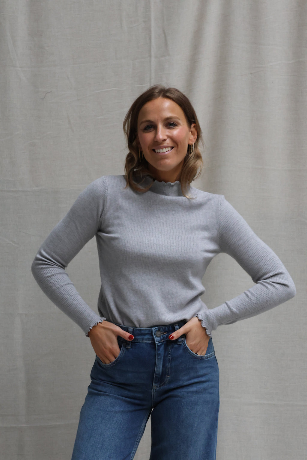 Julia pulletje grijs