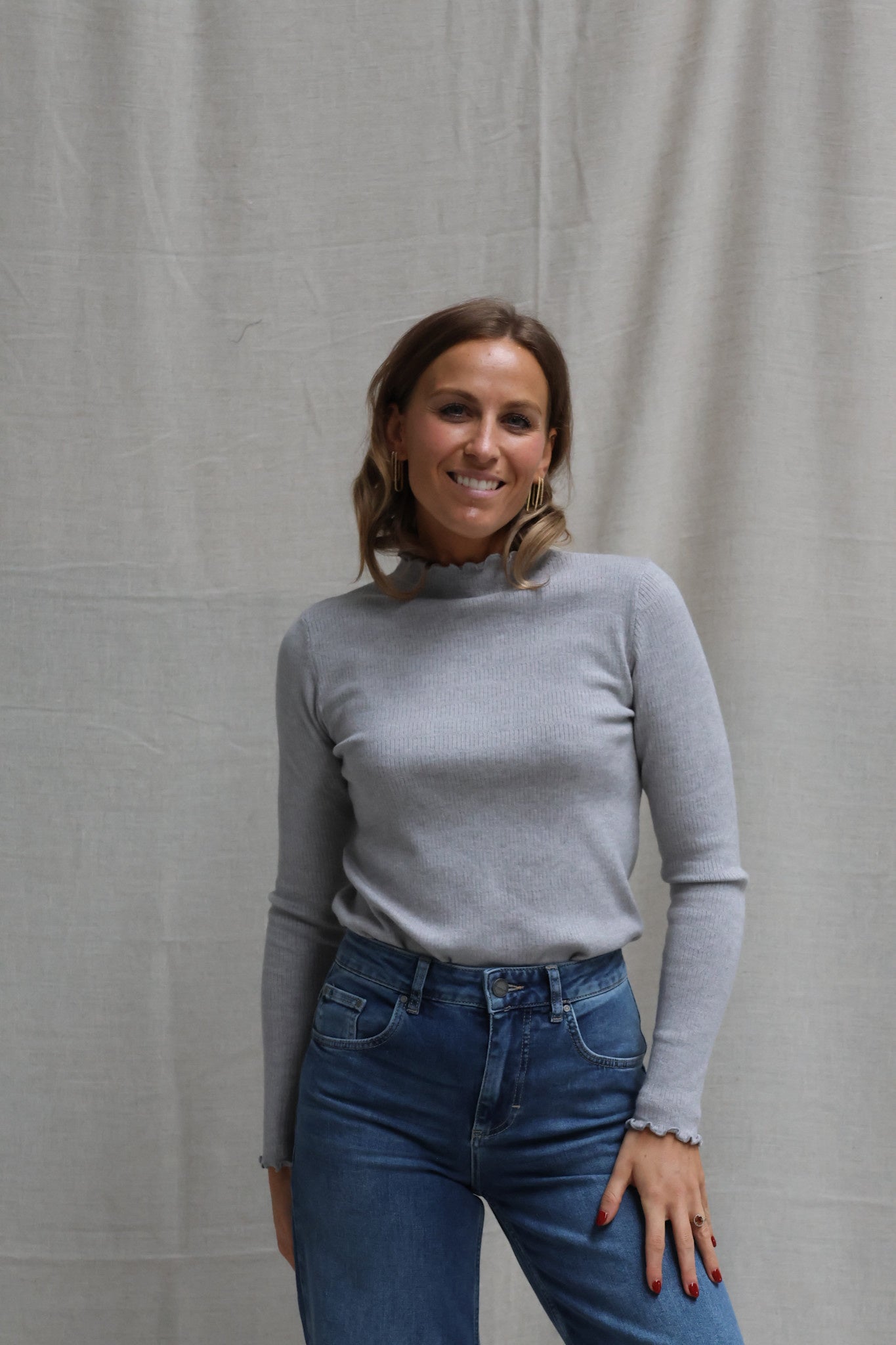 Julia pulletje grijs