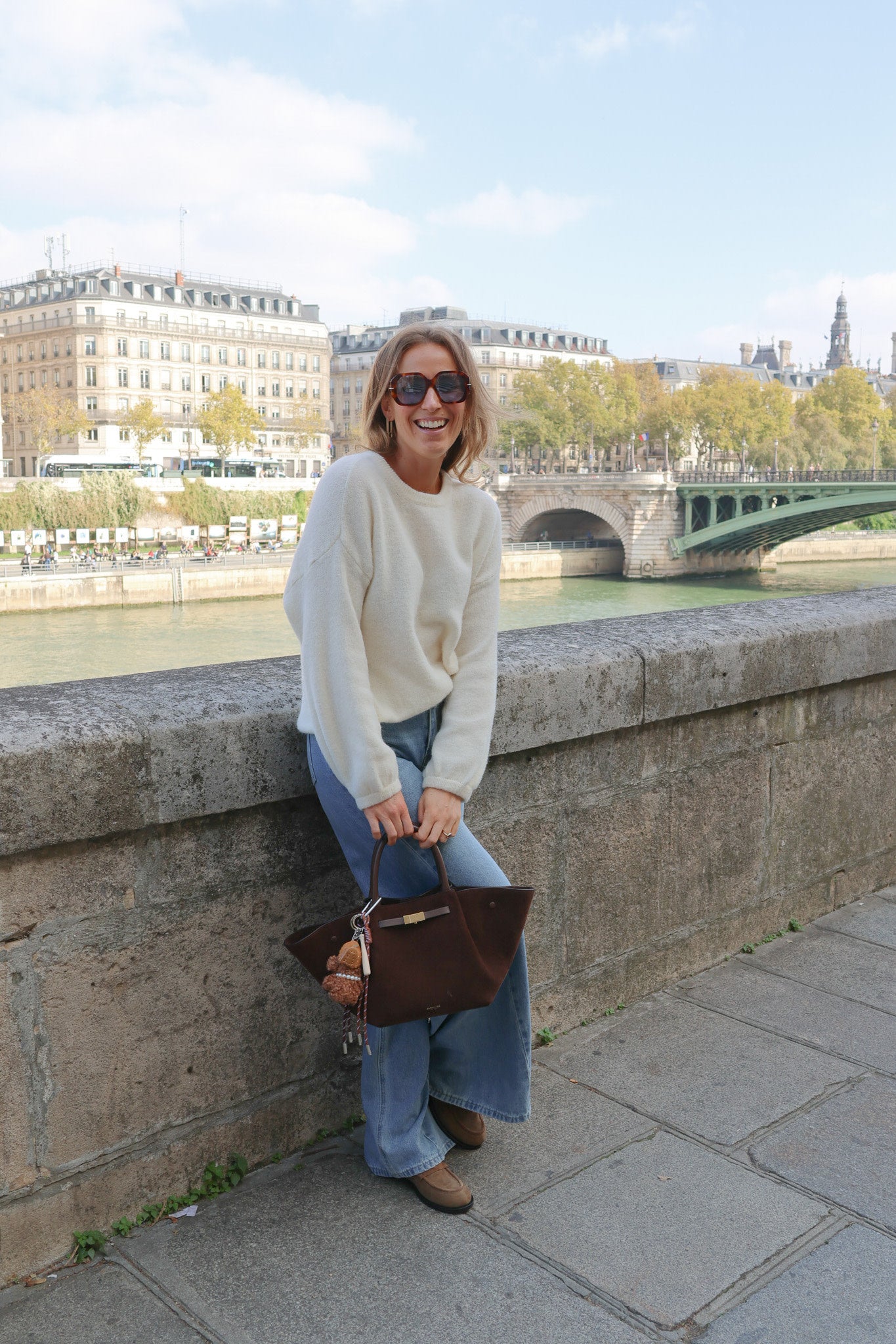 Léontine knit cream