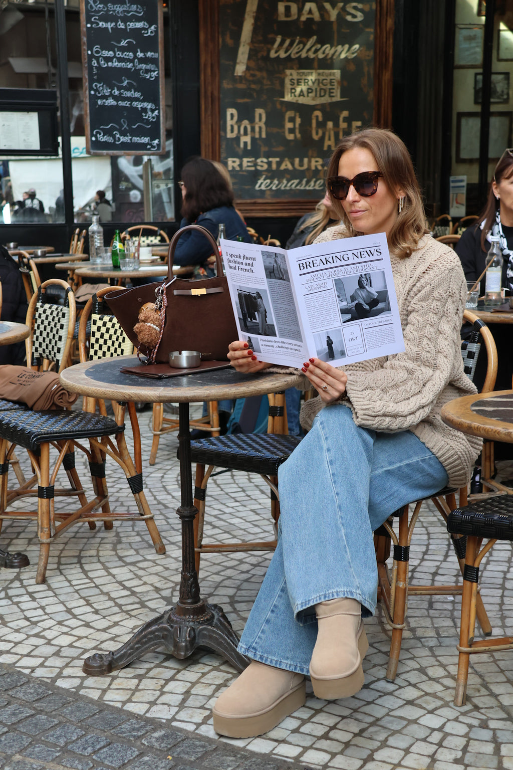 Antoinette palazzo jeans