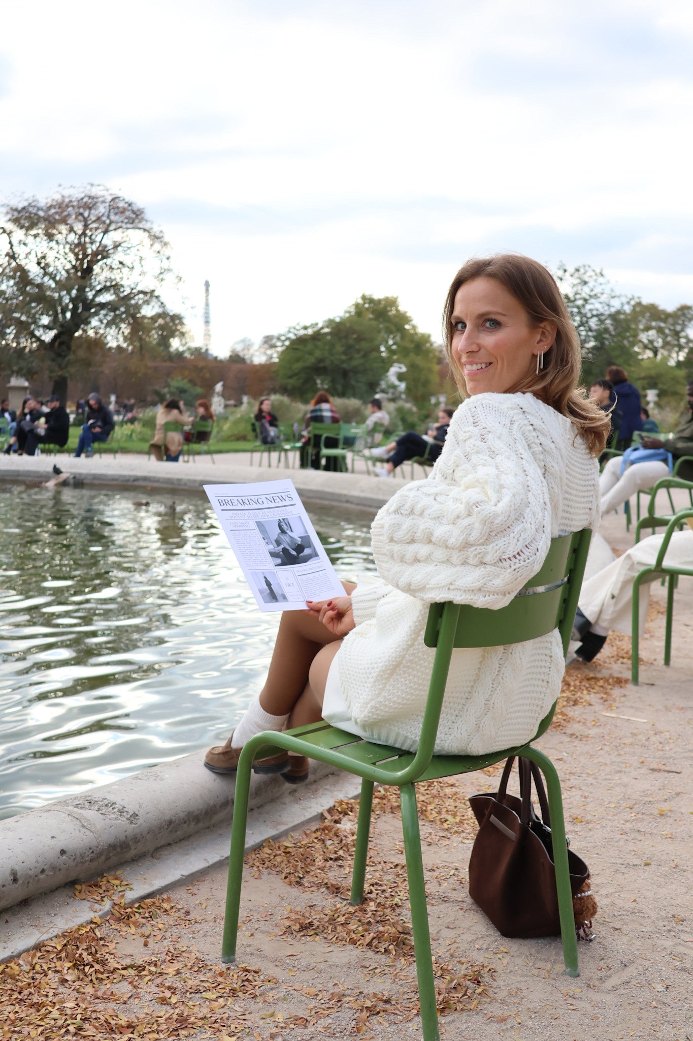 Marcella cable knit offwhite