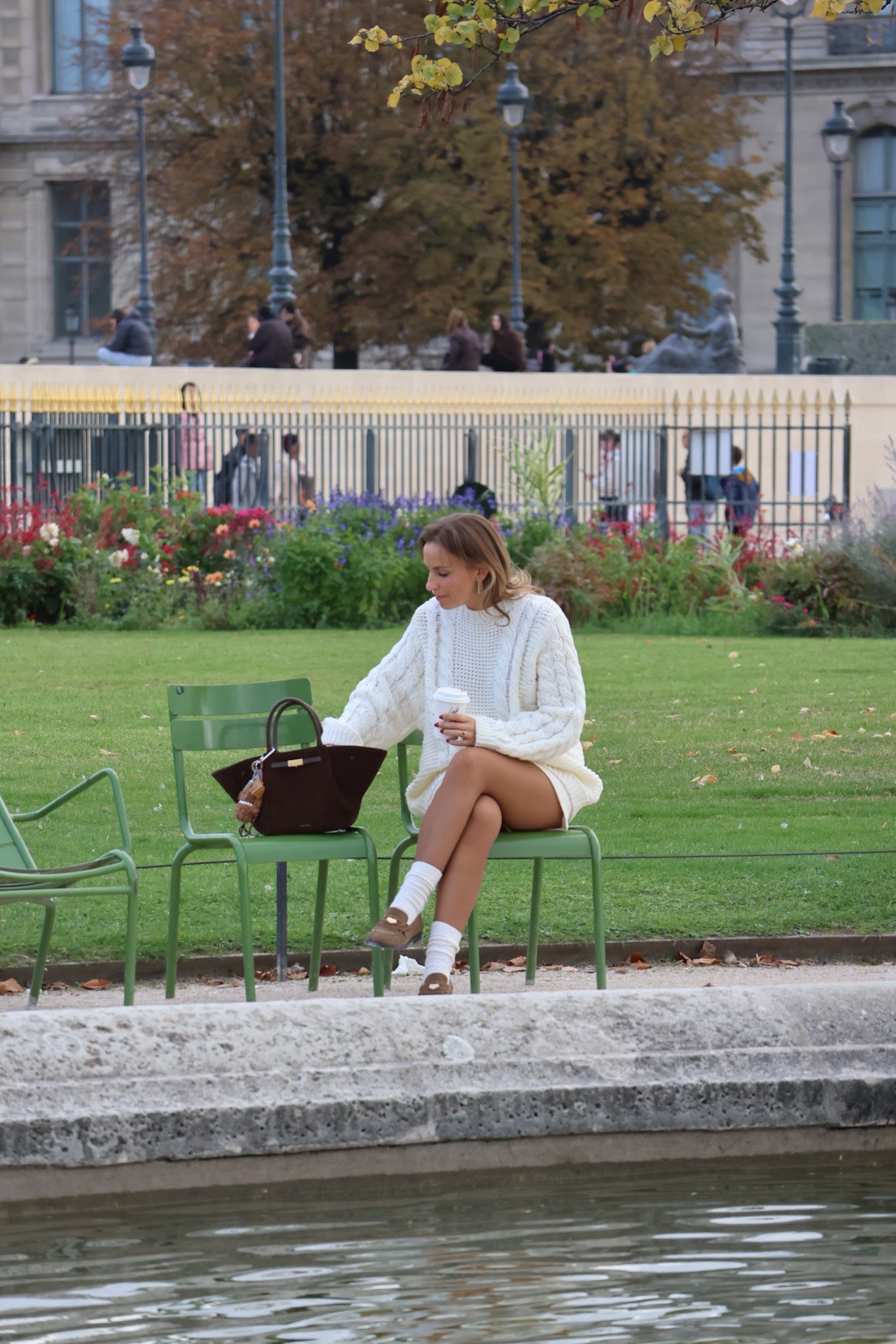 Marcella cable knit offwhite