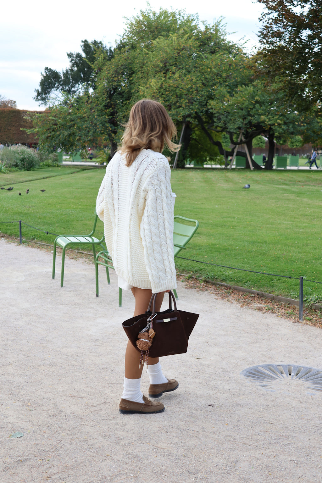 Marcella cable knit offwhite