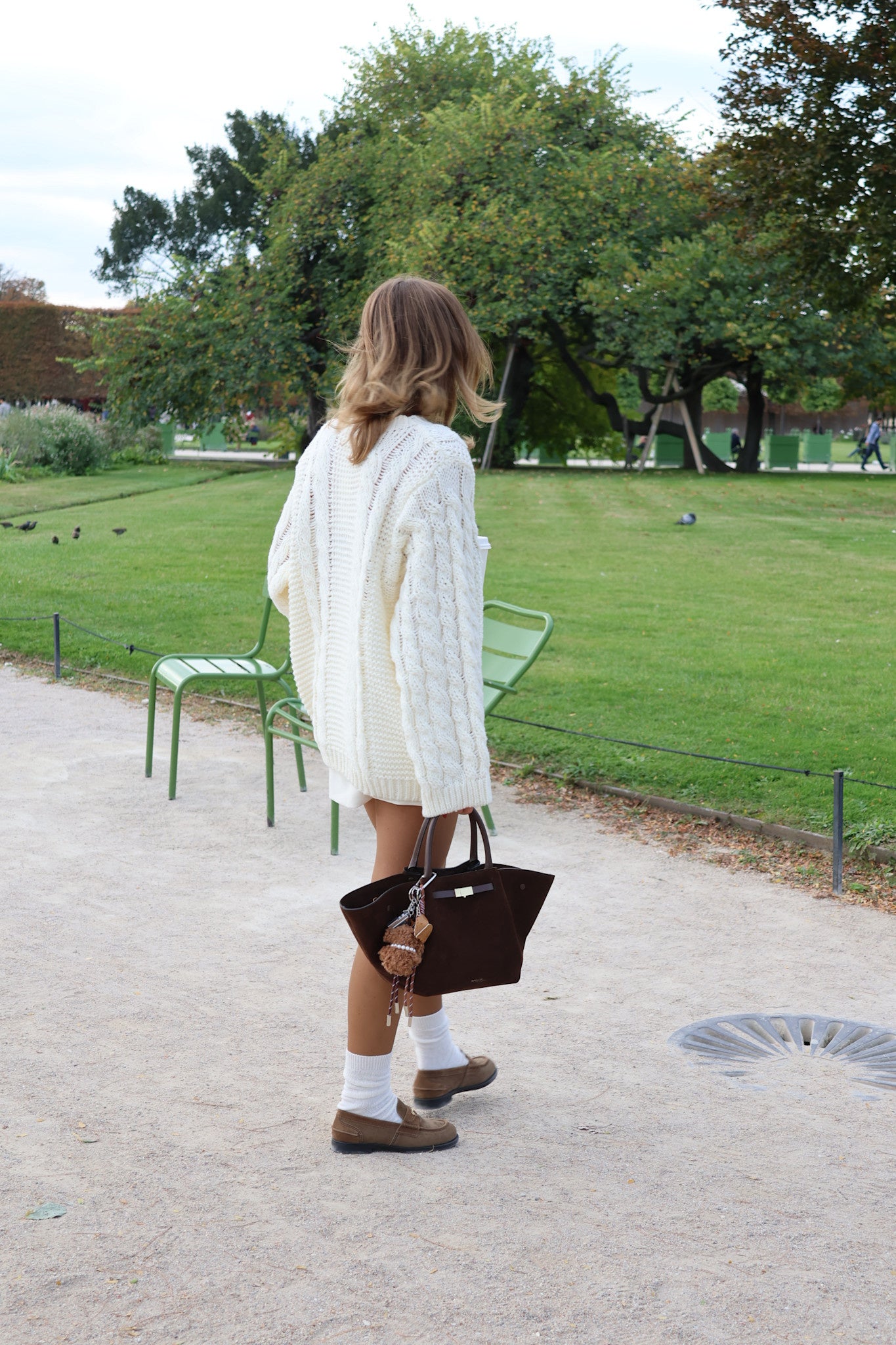 Marcella cable knit offwhite