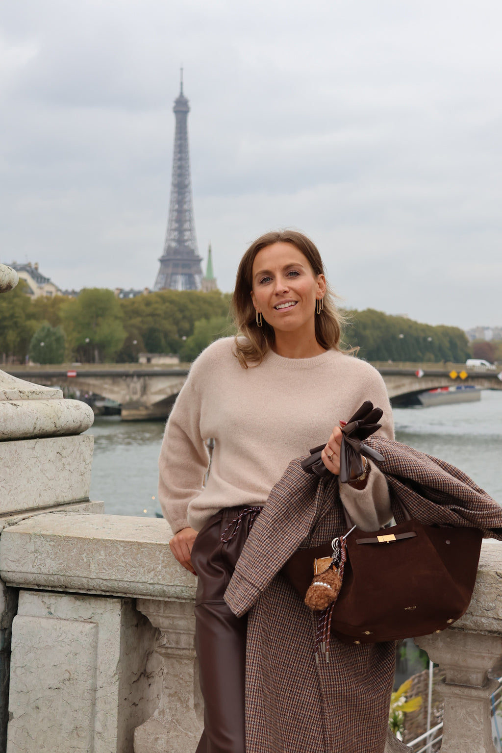 Léontine knit latté