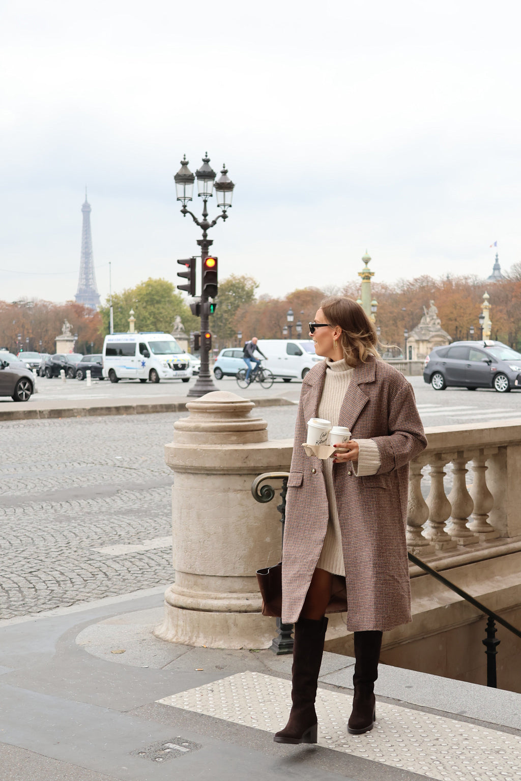 Mindy knit dress beige