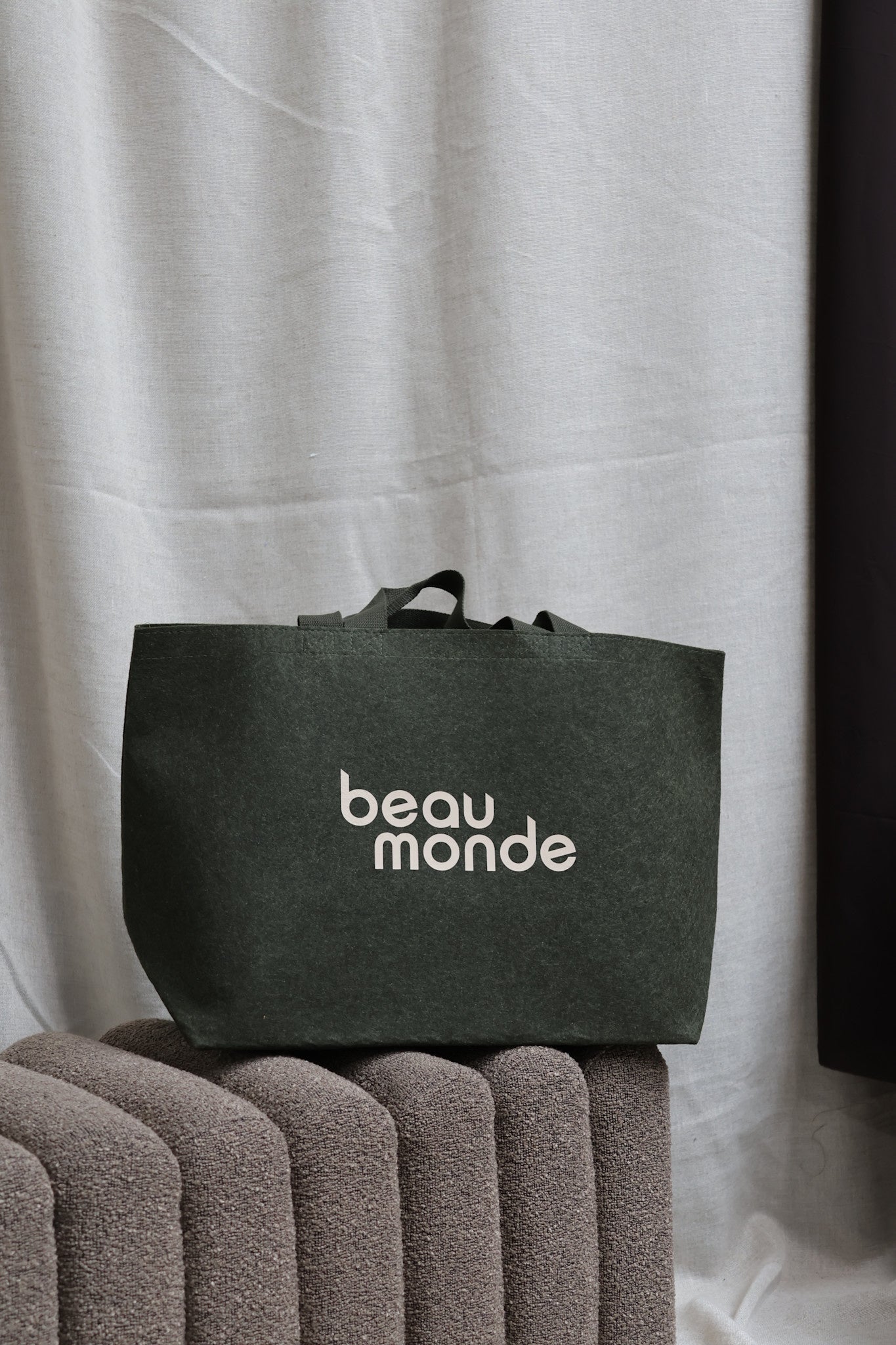 Beau Monde draagtas kaki