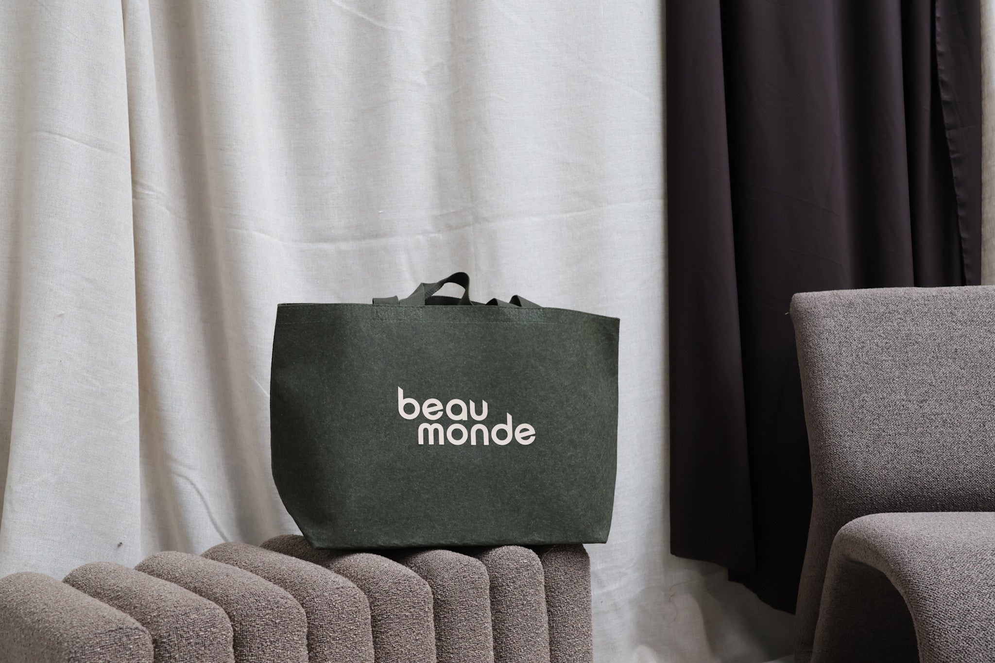 Beau Monde draagtas kaki