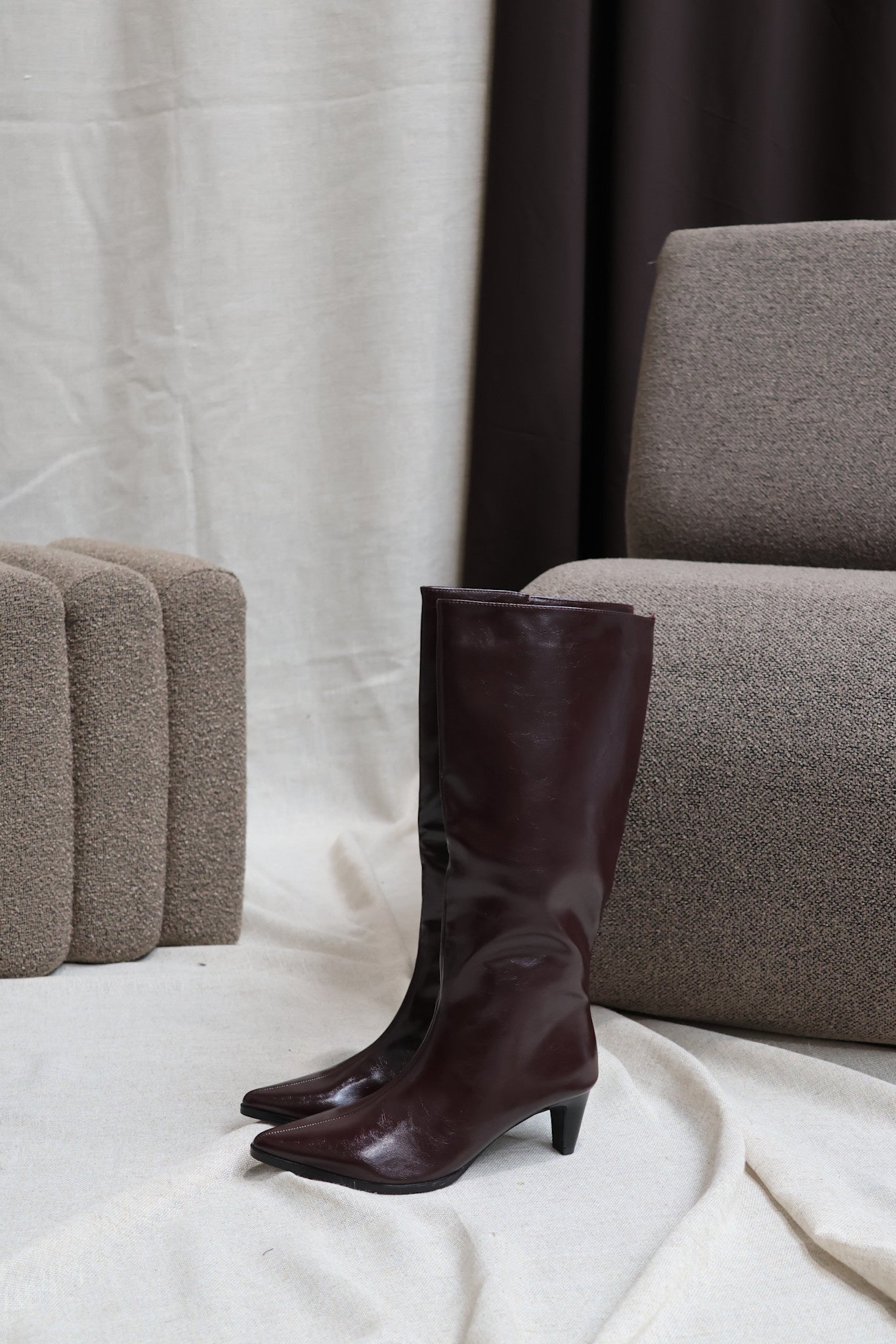 Jolien laarzen bordeaux