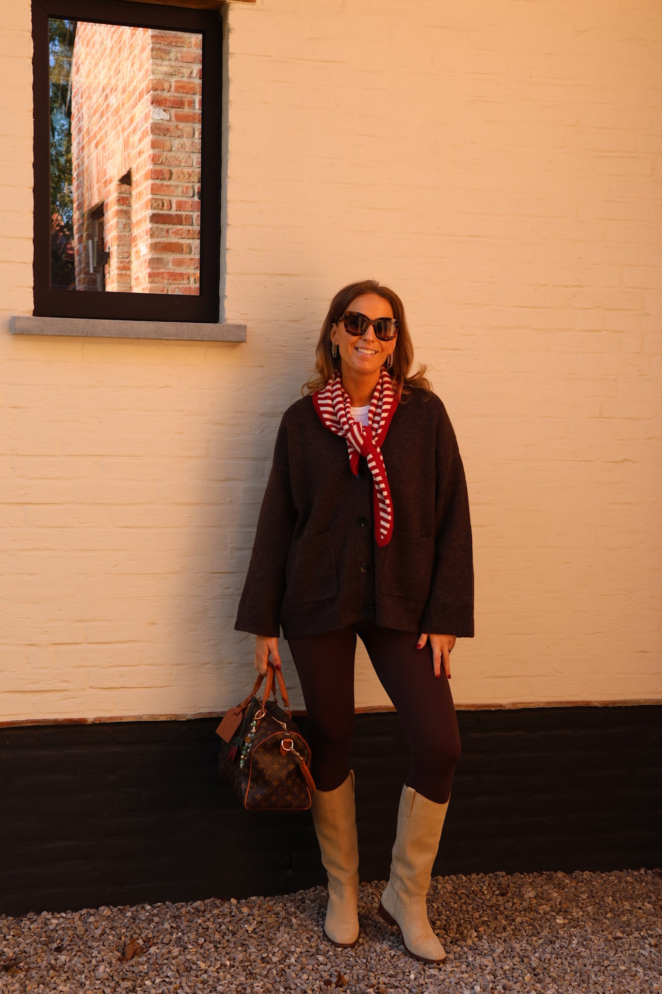 Maureen cardigan choco