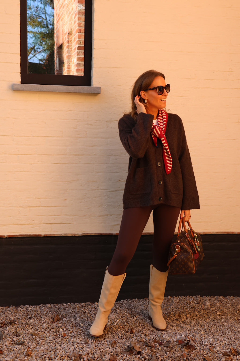 Maureen cardigan choco