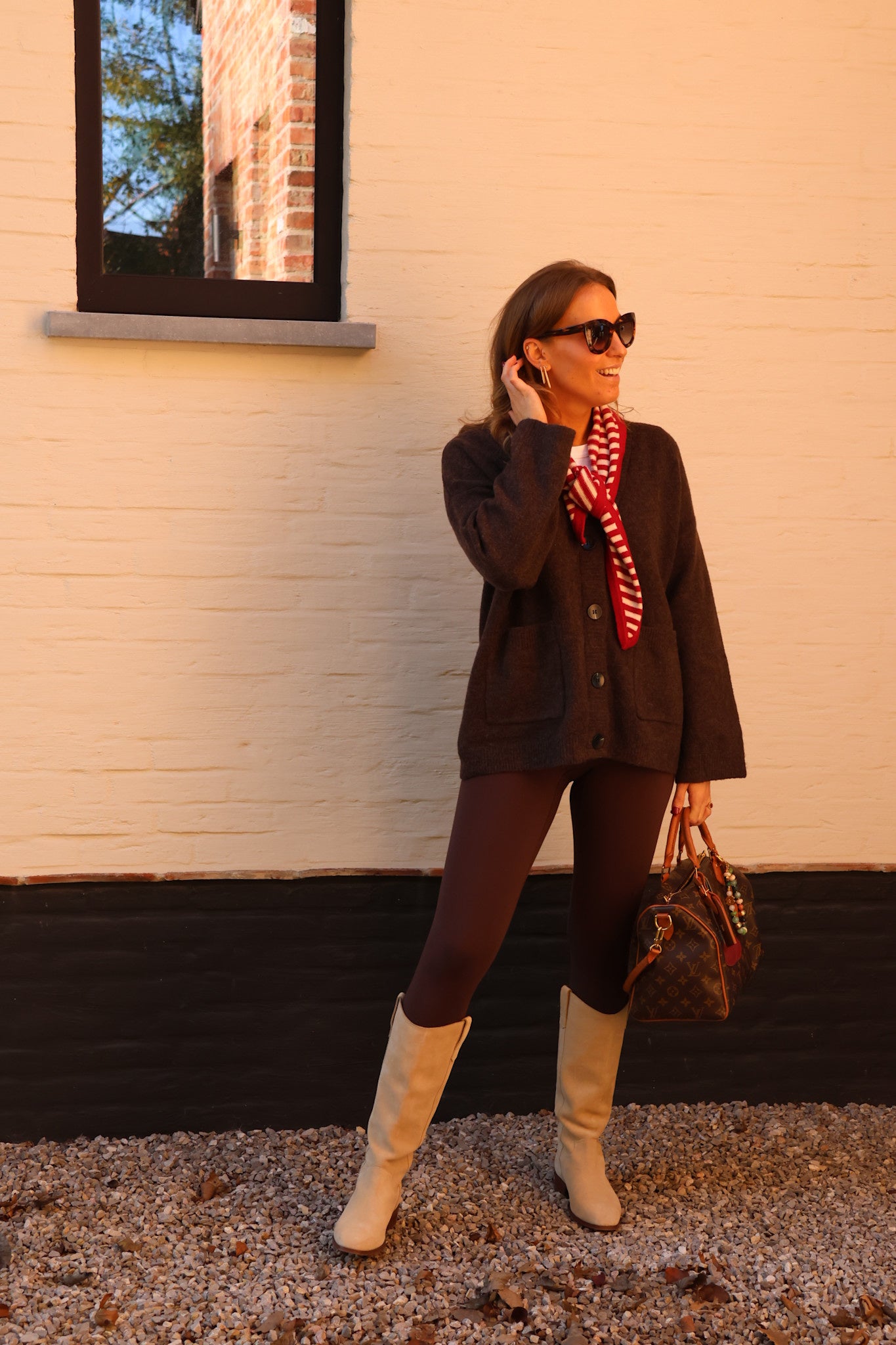 Maureen cardigan choco