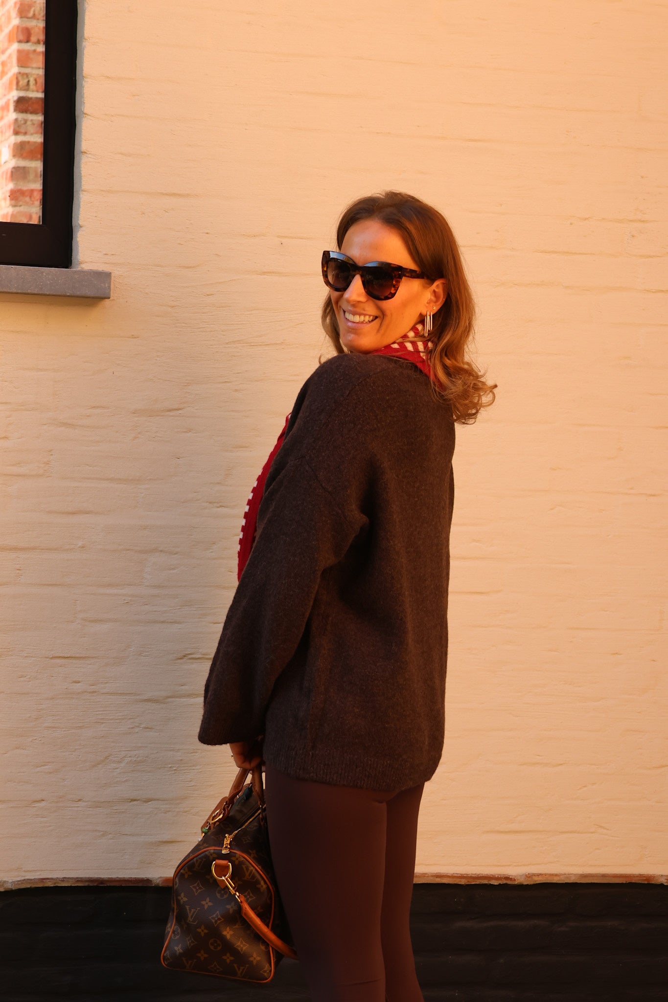 Maureen cardigan choco