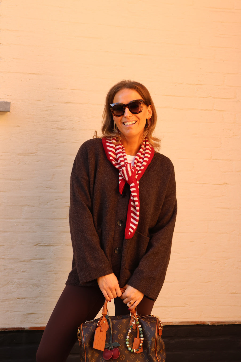 Maureen cardigan choco