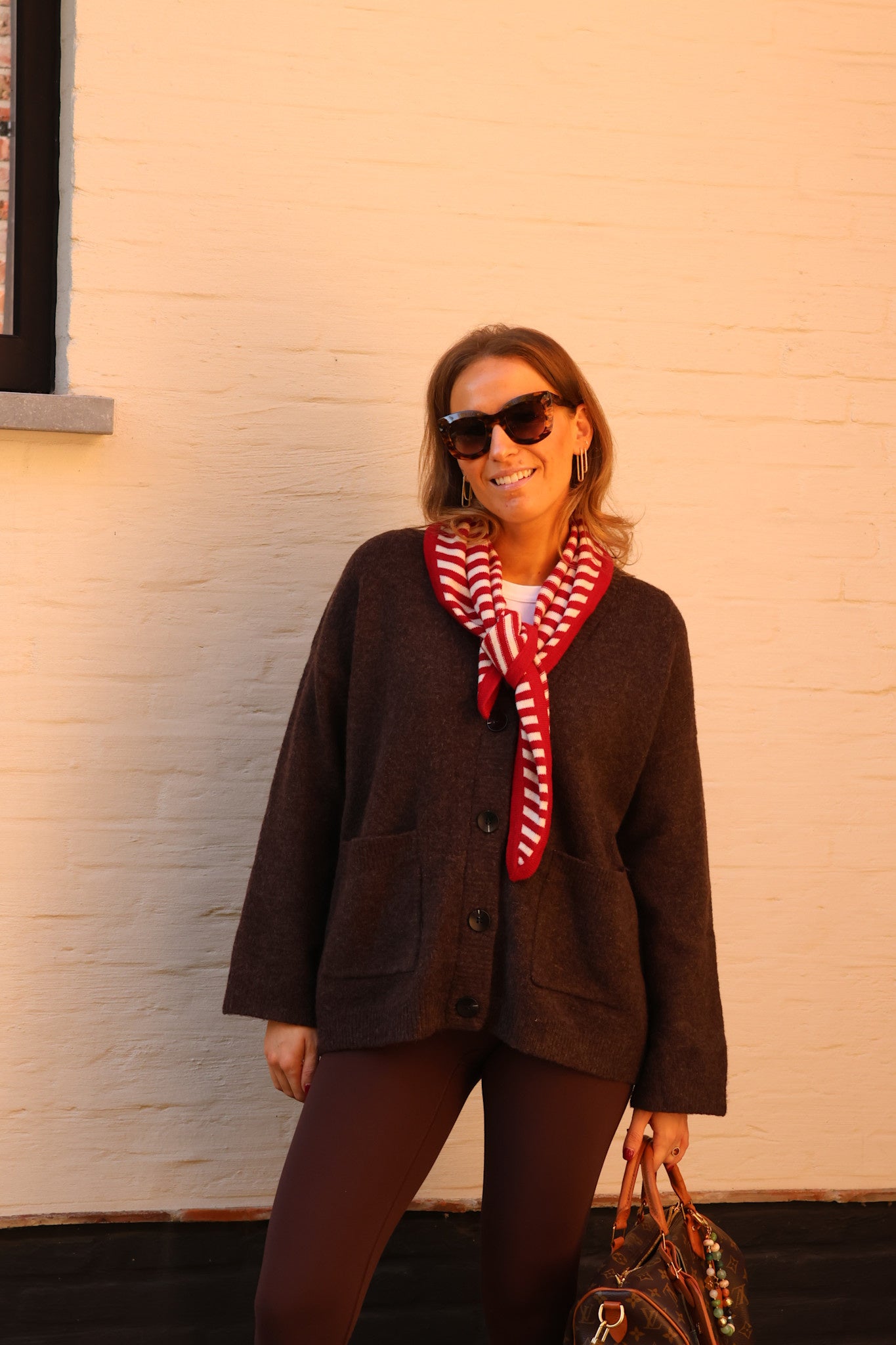 Maureen cardigan choco