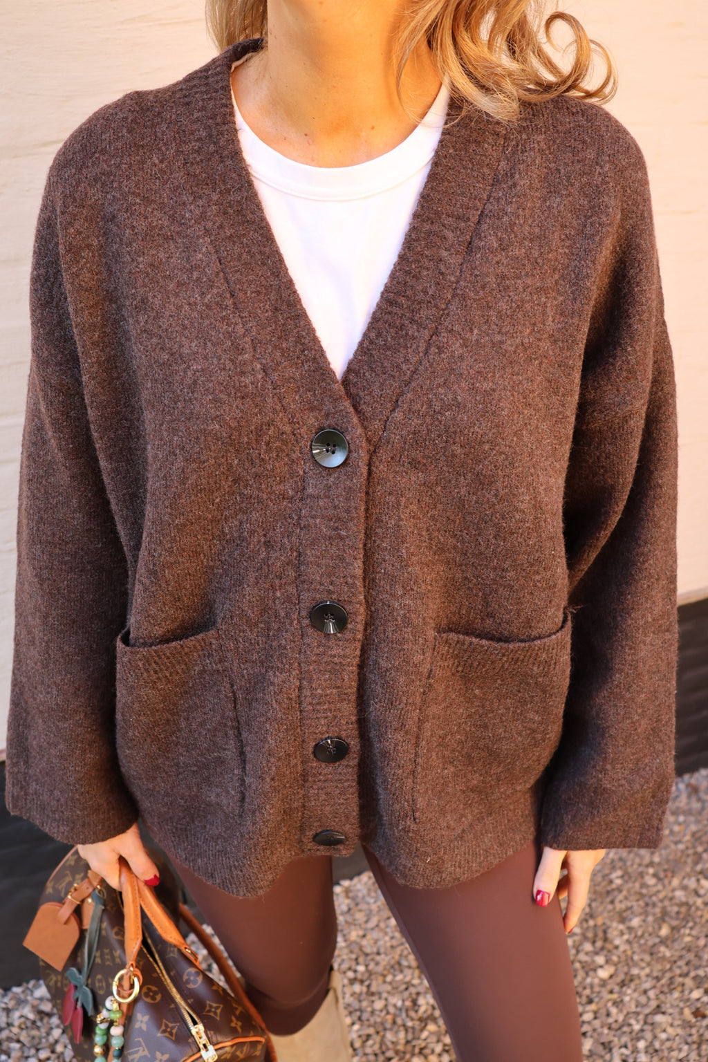 Maureen cardigan choco