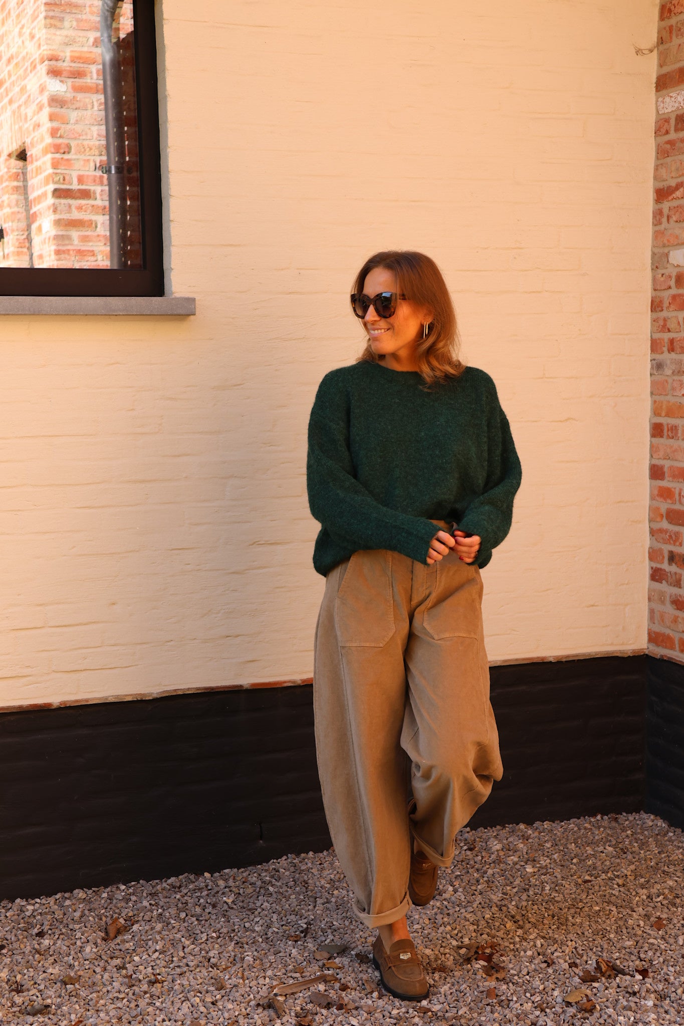 Alfie knit diepgroen