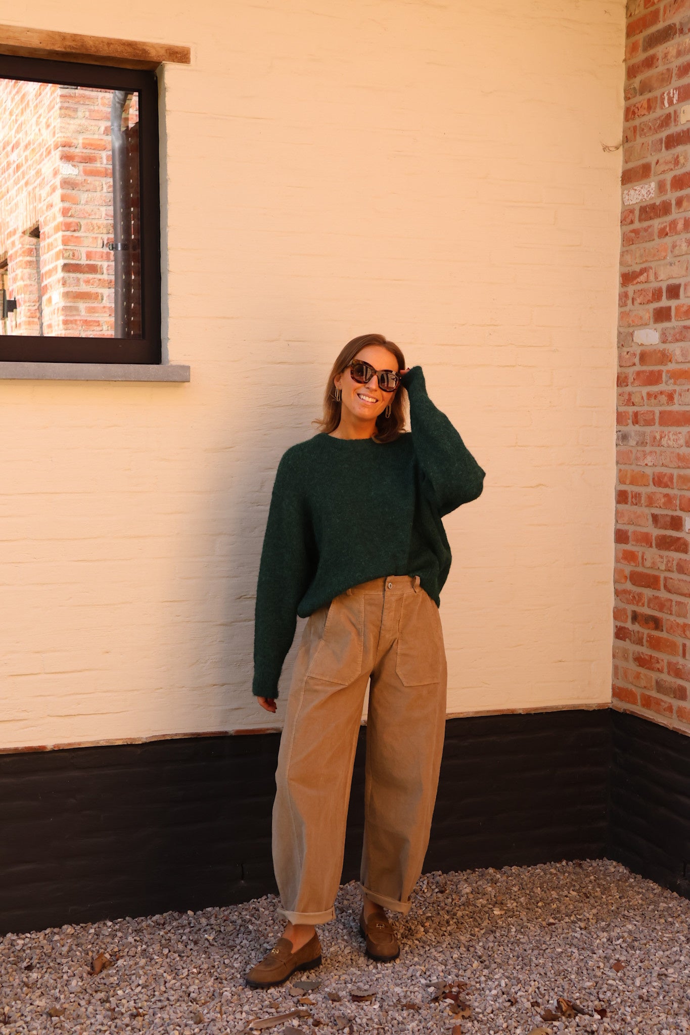 Alfie knit diepgroen