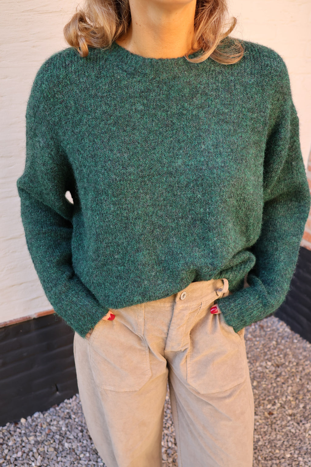 Alfie knit diepgroen