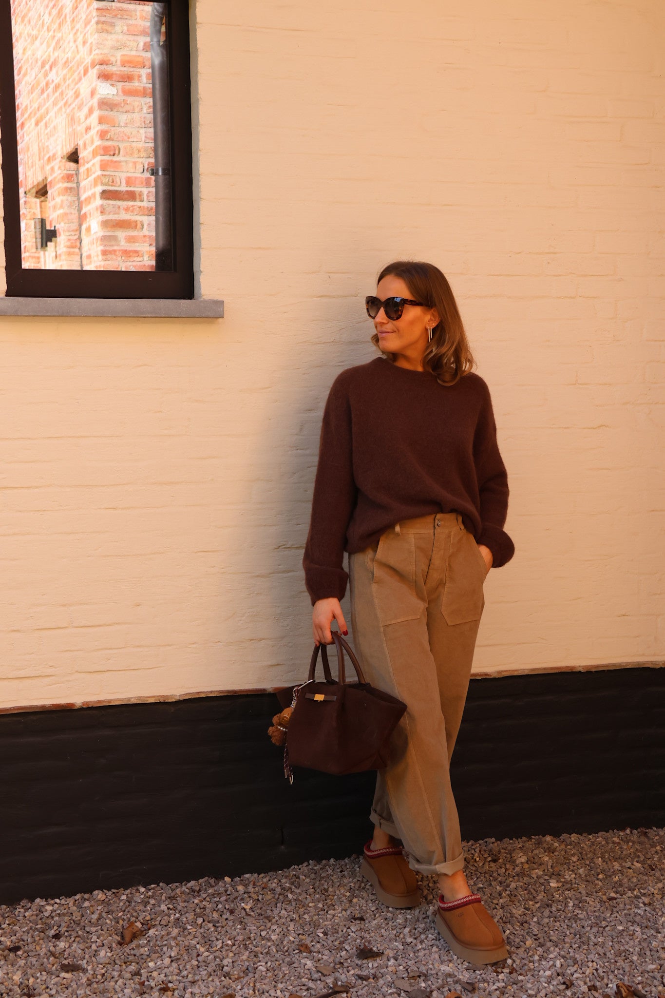 Léontine knit choco