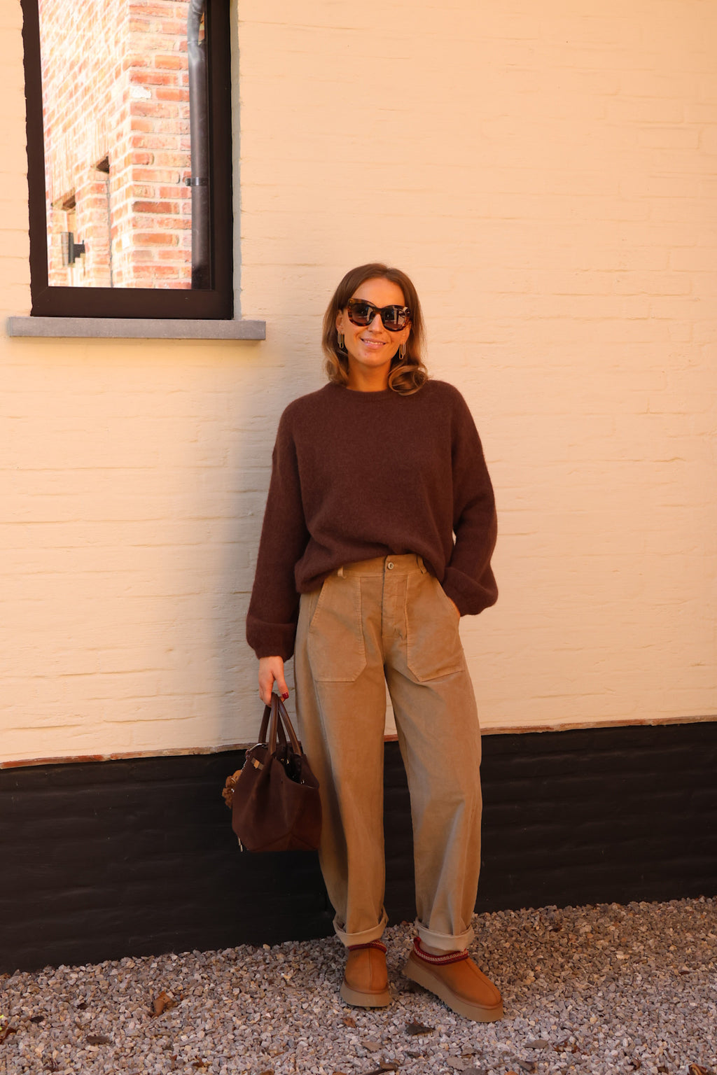 Léontine knit choco