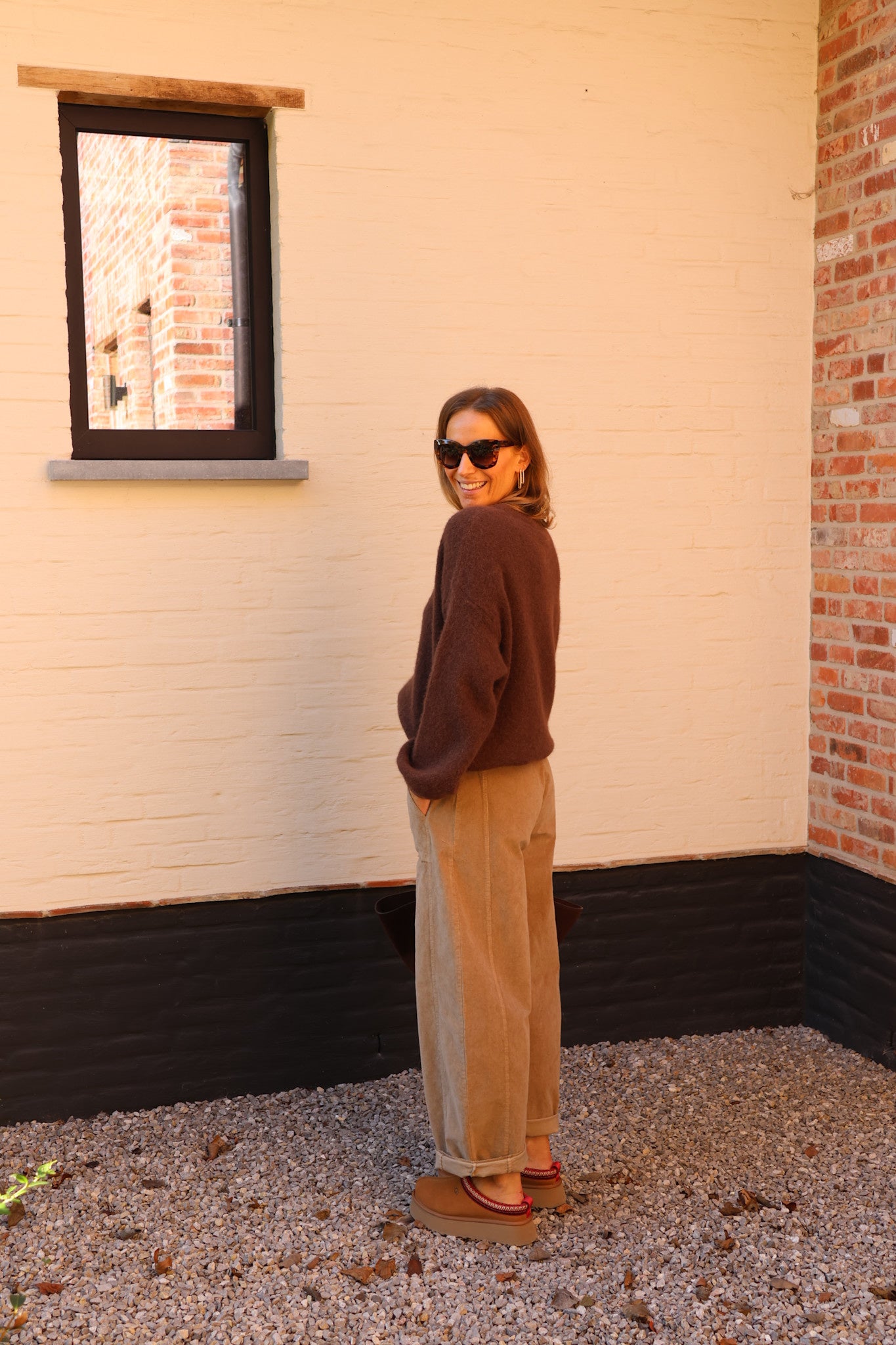 Léontine knit choco