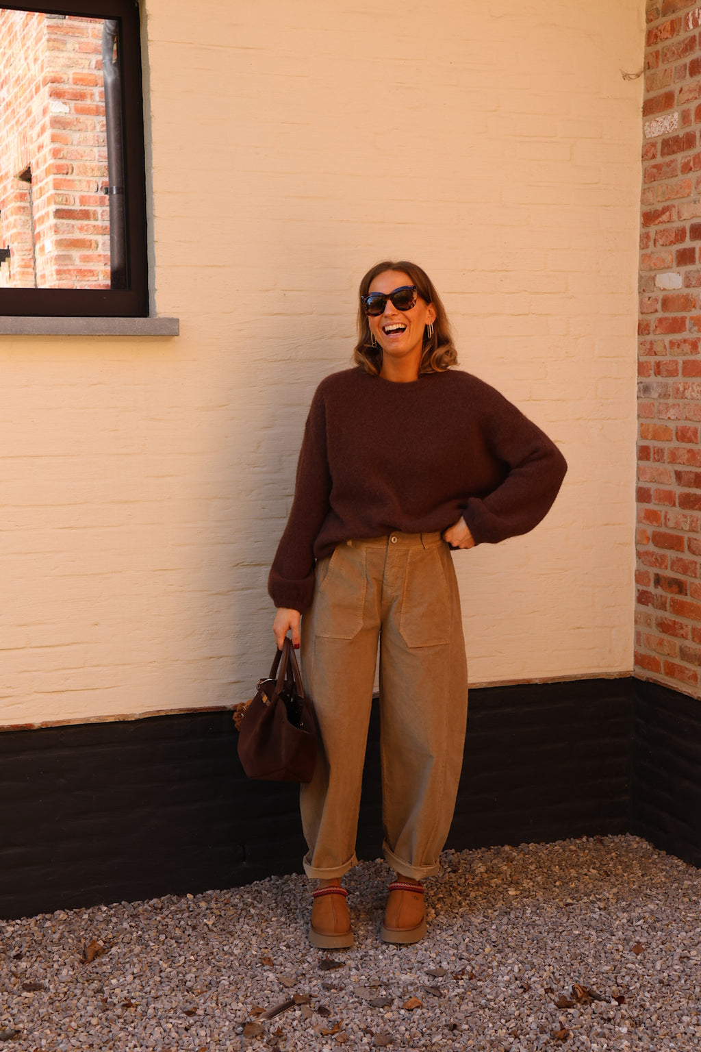 Léontine knit choco