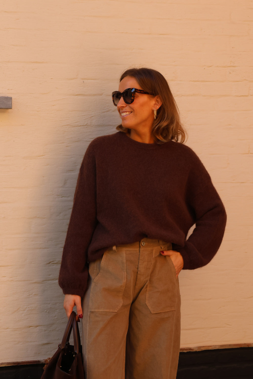 Léontine knit choco