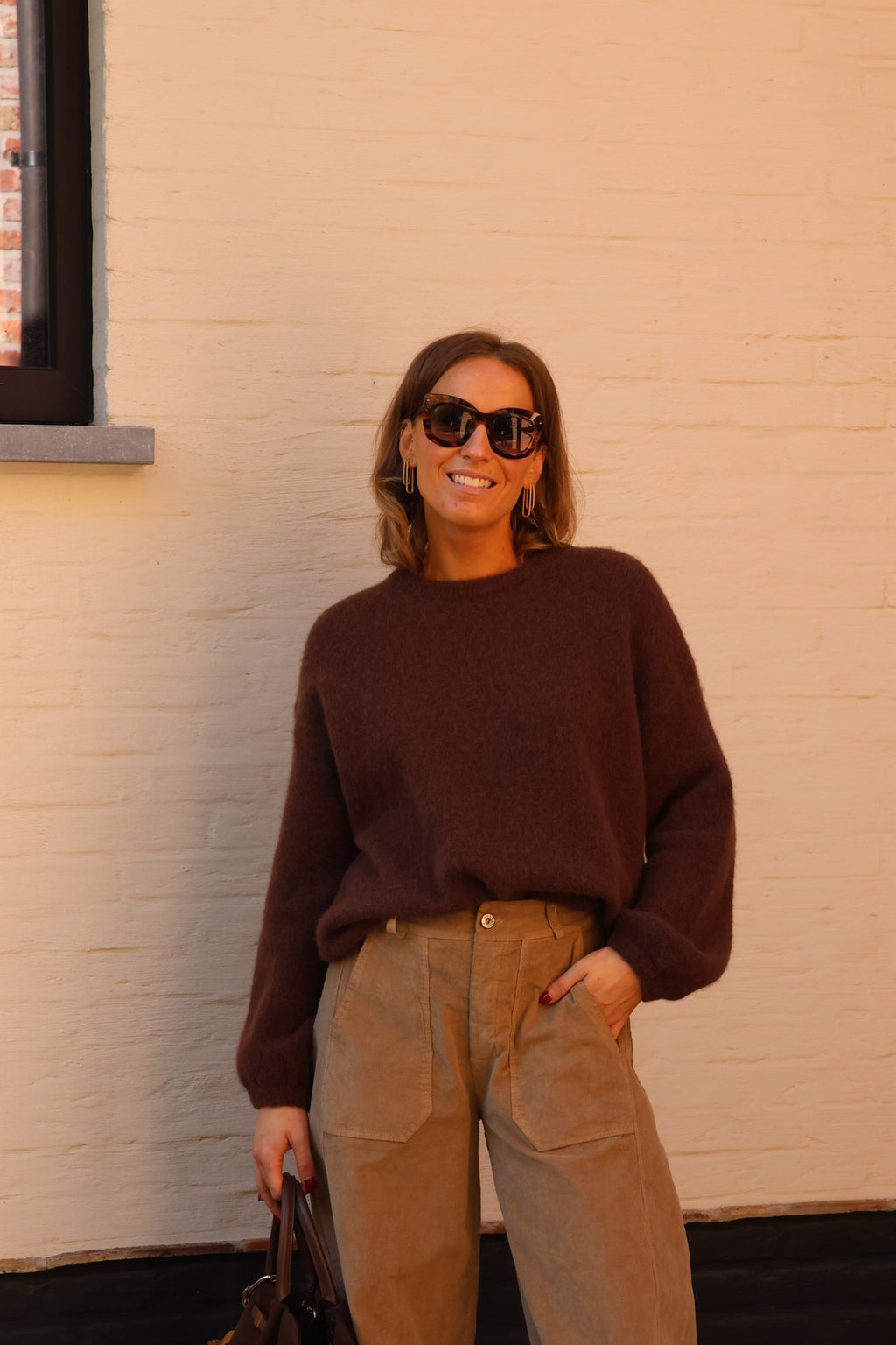 Léontine knit choco