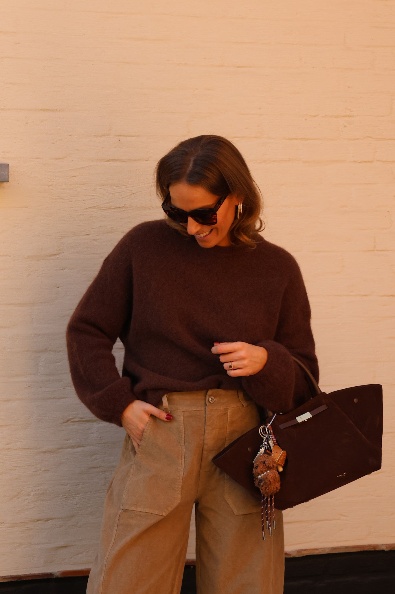 Léontine knit choco