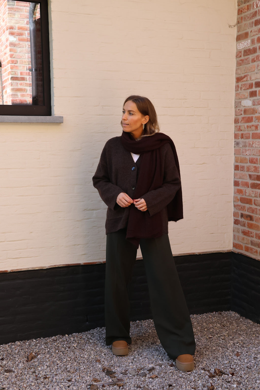 Linde pantalon diepgroen