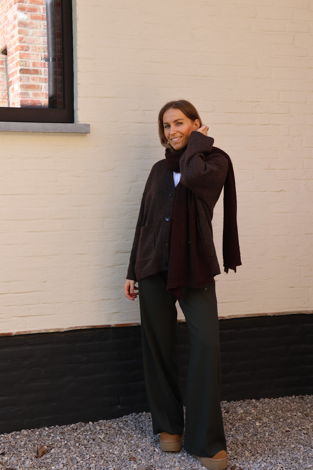 Linde pantalon diepgroen