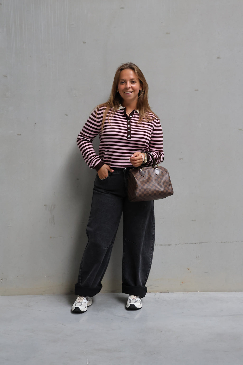 Ona balloon jeans dark grey