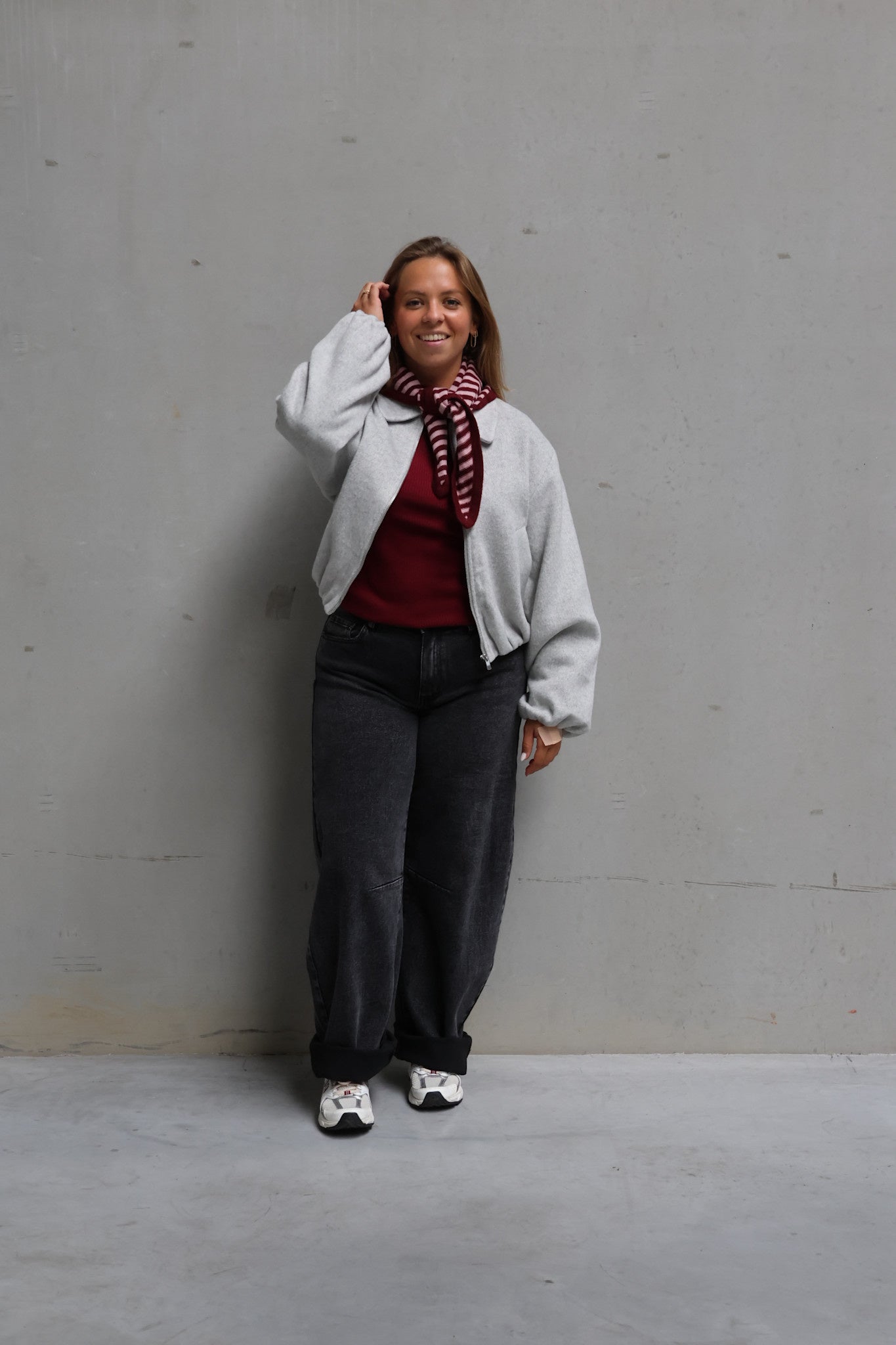 Ona balloon jeans dark grey