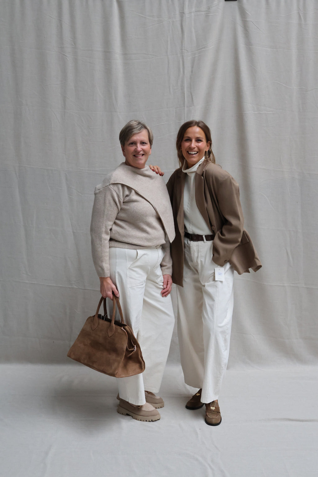 Jeanne balloon trousers offwhite