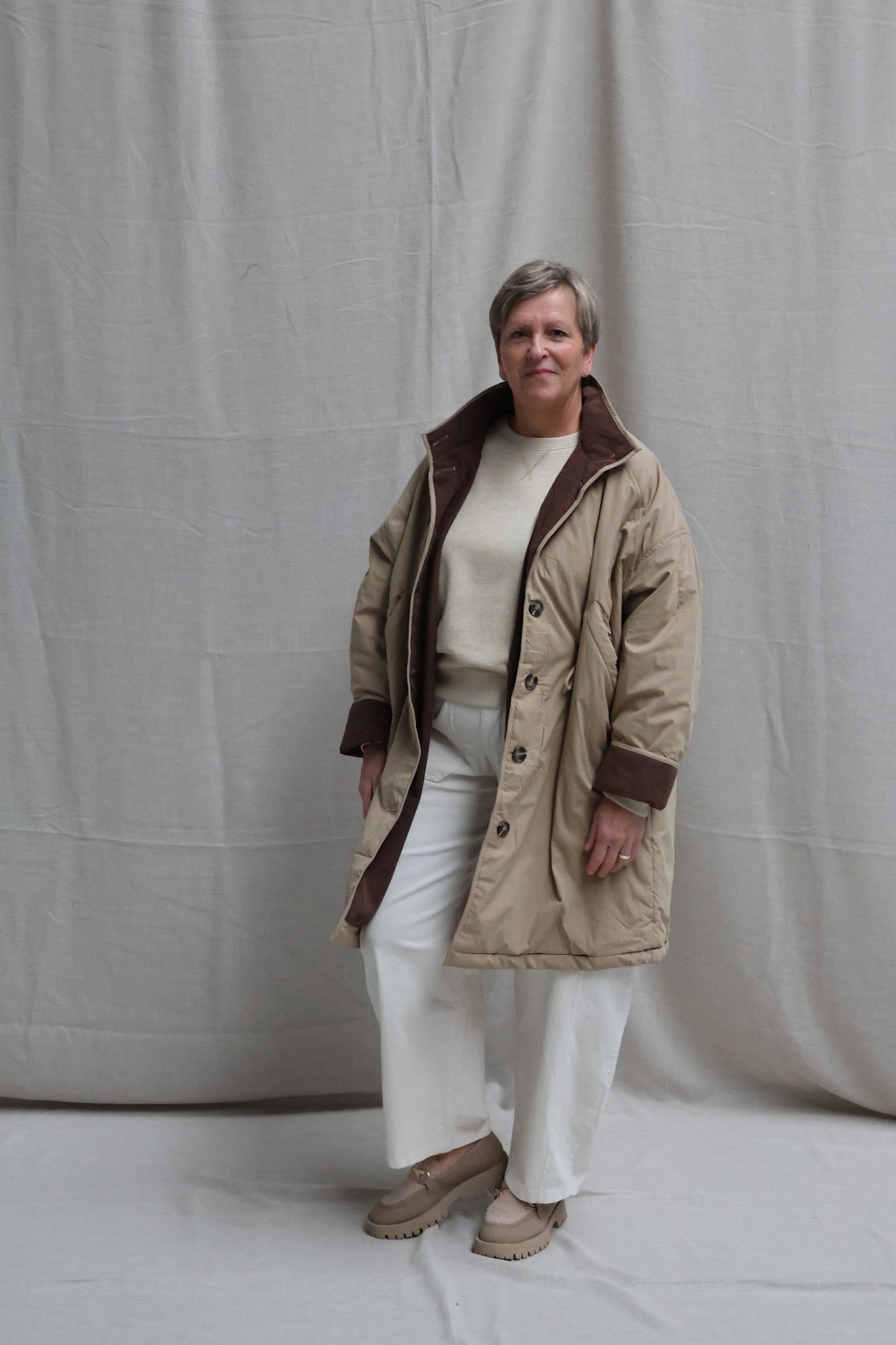 Justine sweater soft camel