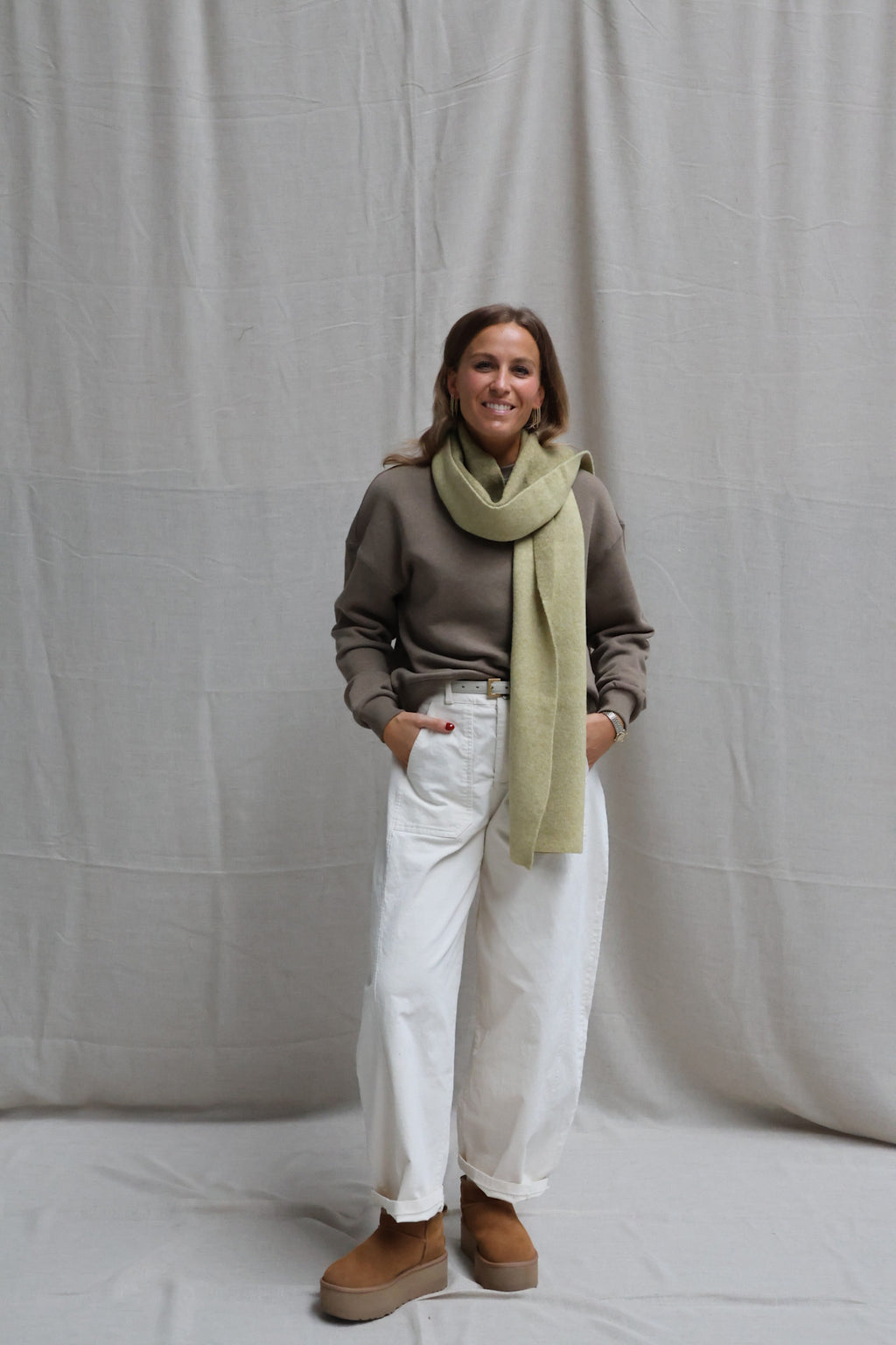 Justine sweater kaki