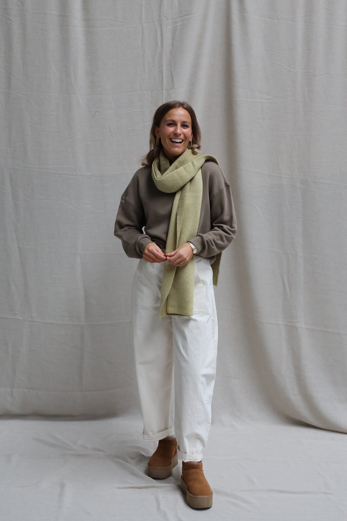 Justine sweater kaki