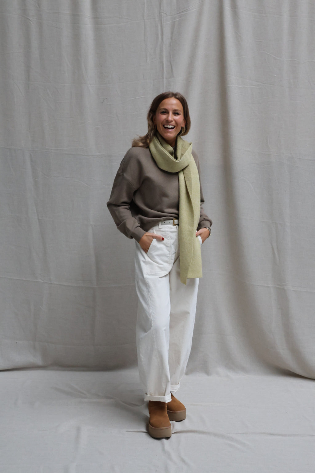 Justine sweater kaki