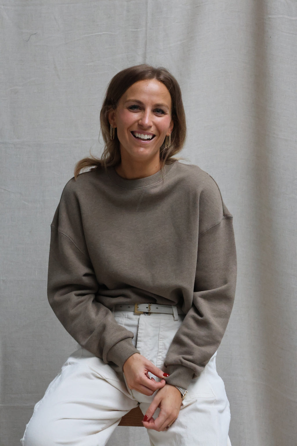 Justine sweater kaki