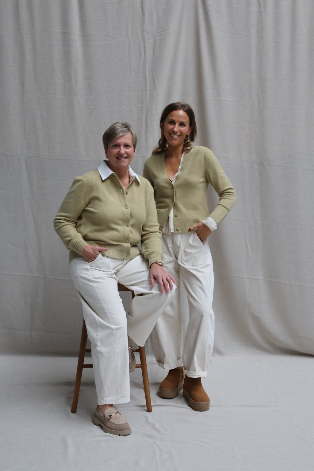 Jeanne balloon trousers offwhite